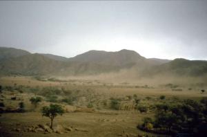 Wind erosion in Eritrea