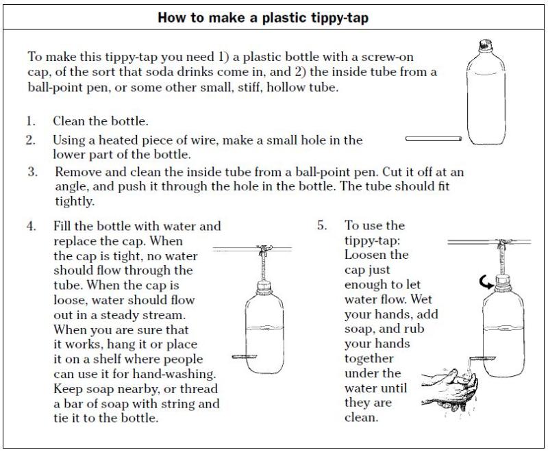 How to make a plastic tippy-tap