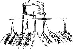 Drum drip irrigation system (IIRR)